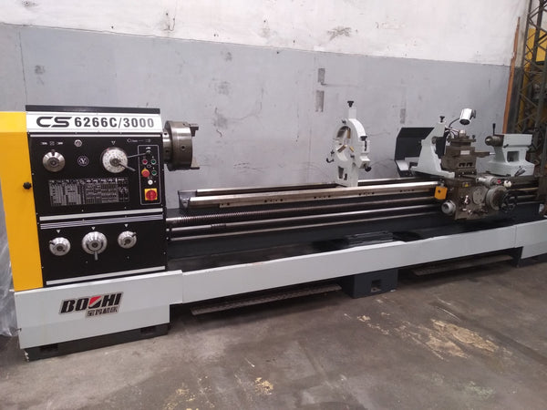 Torno DTM Baoji CS6266Cx3000 de 3.000 mm entre centros