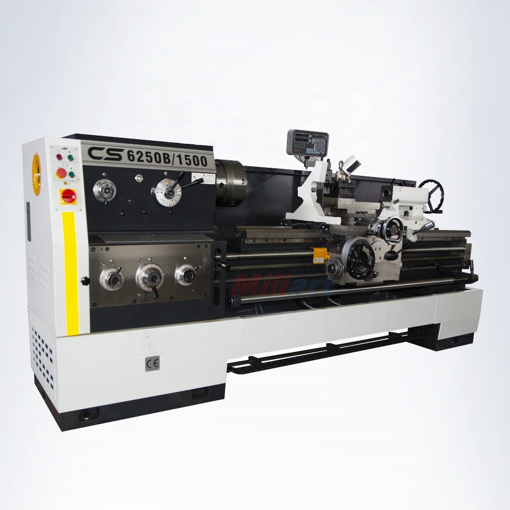 Torno Paralelo Baohi CS6250BX1500 con Husillo de 80 mm