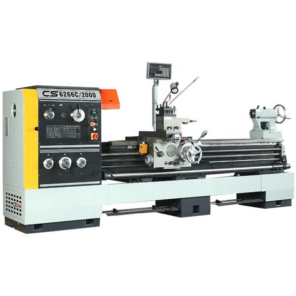 Torno Paralelo Baoji CS6266CX2000 con DRO y Husillo 105 m